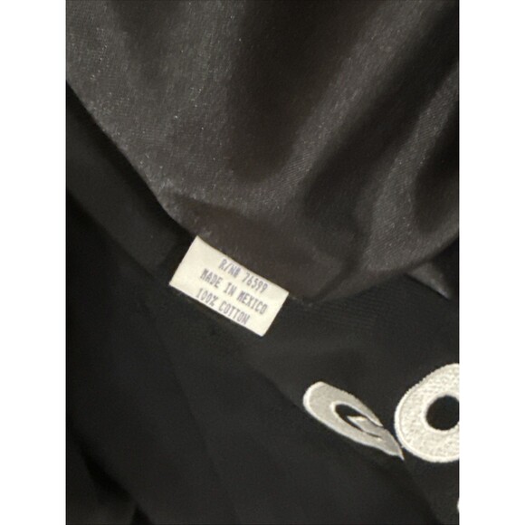 NASCAR Jacket Dale Earnhardt Sr 3 Goodwrench Coat Mens XL Snaps Black 1990’s - Picture 11 of 14